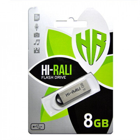 USB флеш накопичувач Hi-Rali 8GB/ HI-8GBFITSL (Гарантія 3 роки)