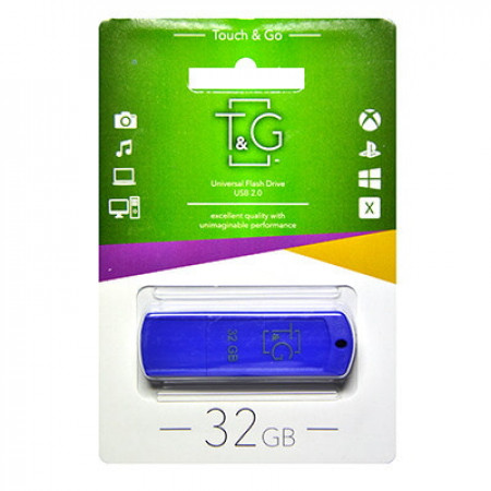 USB флеш накопичувач T&G 32GB/ TG011-32GBBL (Гарантія 3 роки)