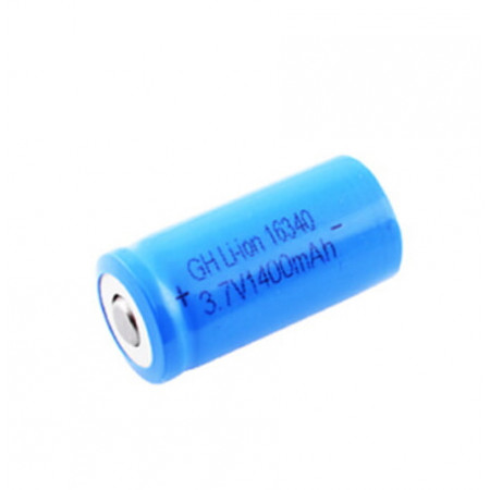 Акумулятор 16340 Li-ion 1400mAh 3.7V