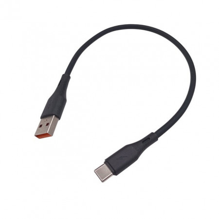 Кабель USB - Type-C короткий / Силіконовий / 30 см