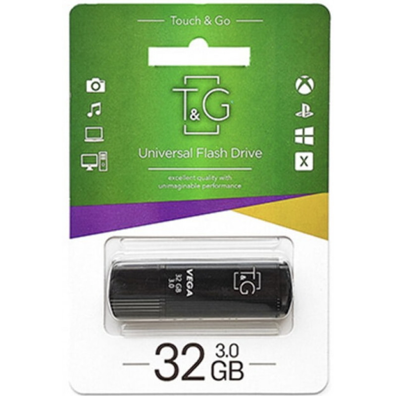 USB флеш накопичувач T&G метал серія 32GB/ TG121 (Гарантія 3 роки)