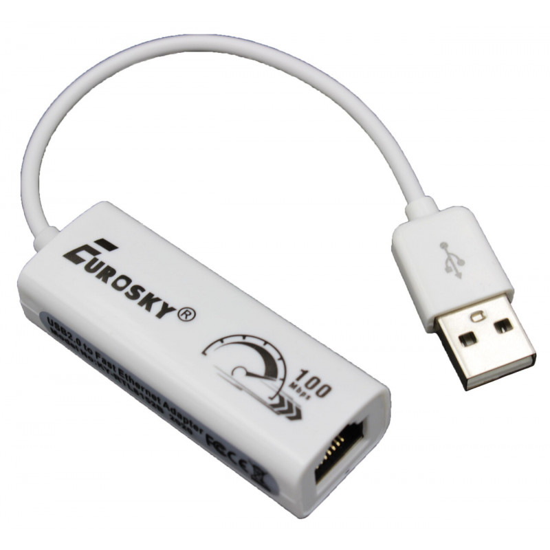 Адаптер USB LAN KY-RTL8152B Eurosky (для Т2)