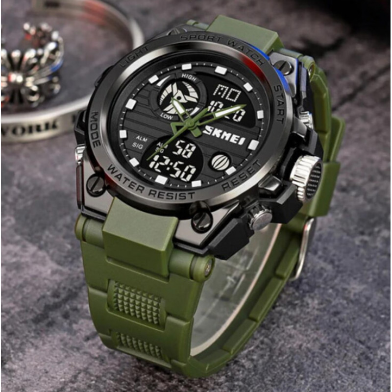 Годинники наручні SKMEI 2031AG, ARMY GREEN, 9782