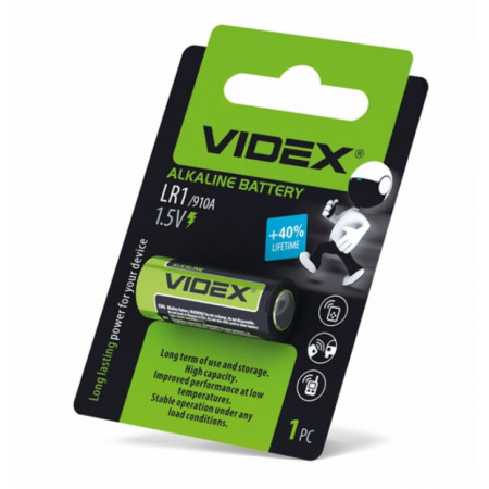 Батарейка Videx LR1 / Алкалінова