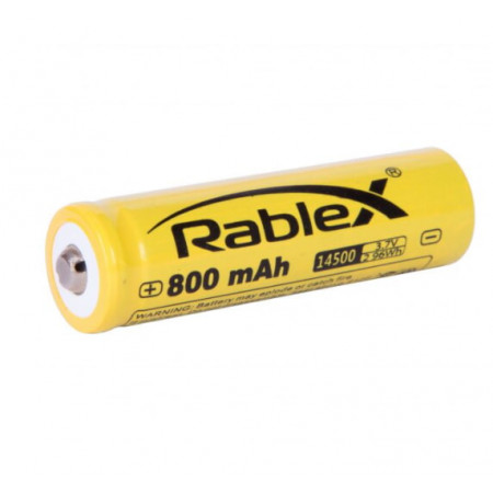 Акумулятор Rablex 14500 Li-ion 800mAh Li-ION 3.7v