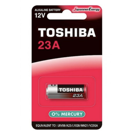 Батарейка Toshiba 23A/ 1 шт. на блістері