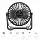 Настільний вентилятор USB Mini Fan XH-08 з акум. (WX6506) різні кольори
