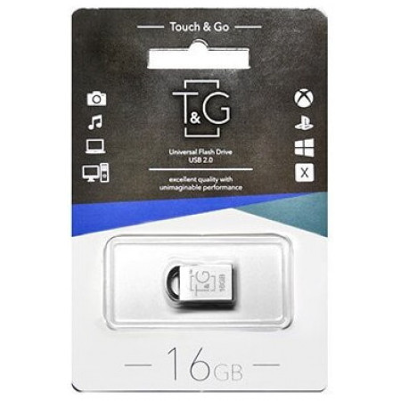 USB флеш накопичувач T&G метал серія 16GB/ TG107 (Гарантія 3 роки)