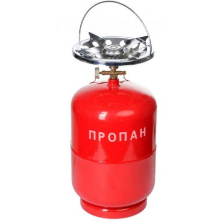Газовий комплект Кемпінг плита (горілка) + газовий балон 12л