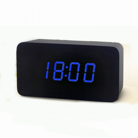 Годинники електронні VST-863-1-Blue з температурою та підсвіткою