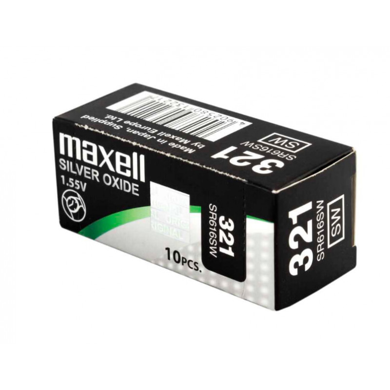 Батарейки-таблетки Maxell 321/SP10/
