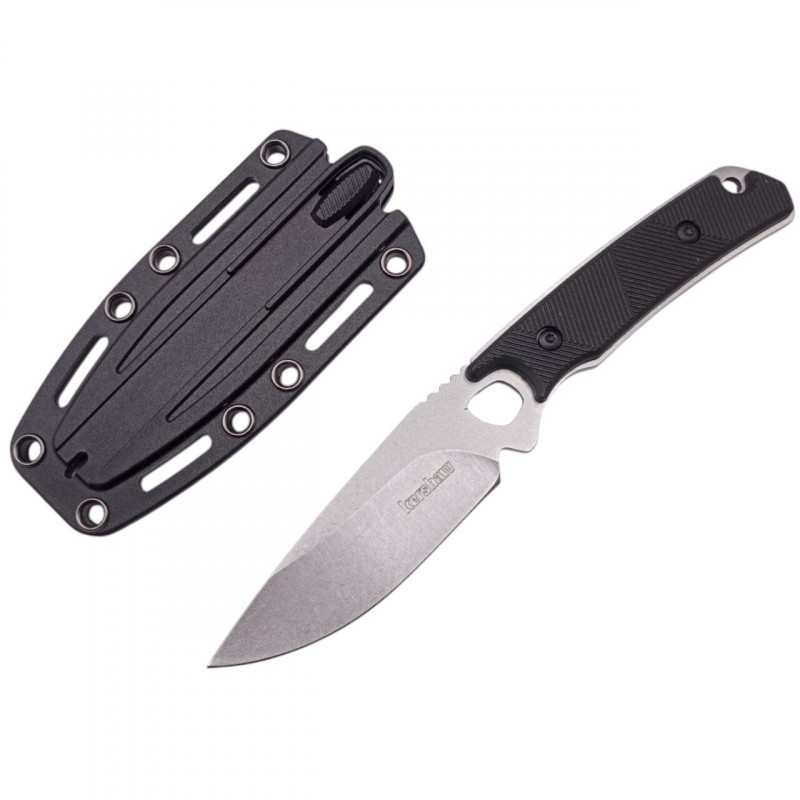 Ніж мисливський Kershaw Steppe, 699 Чорний-Срібний