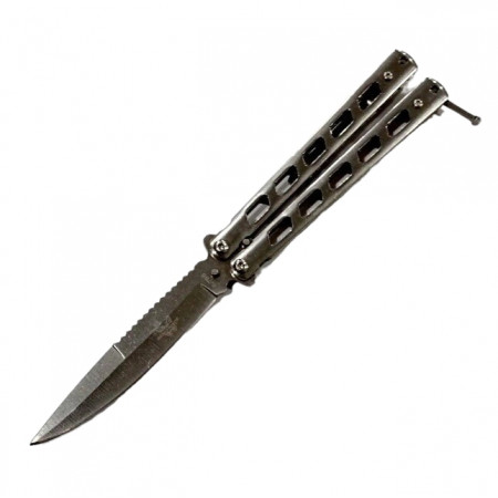 Ніж метелик A1010 Silver