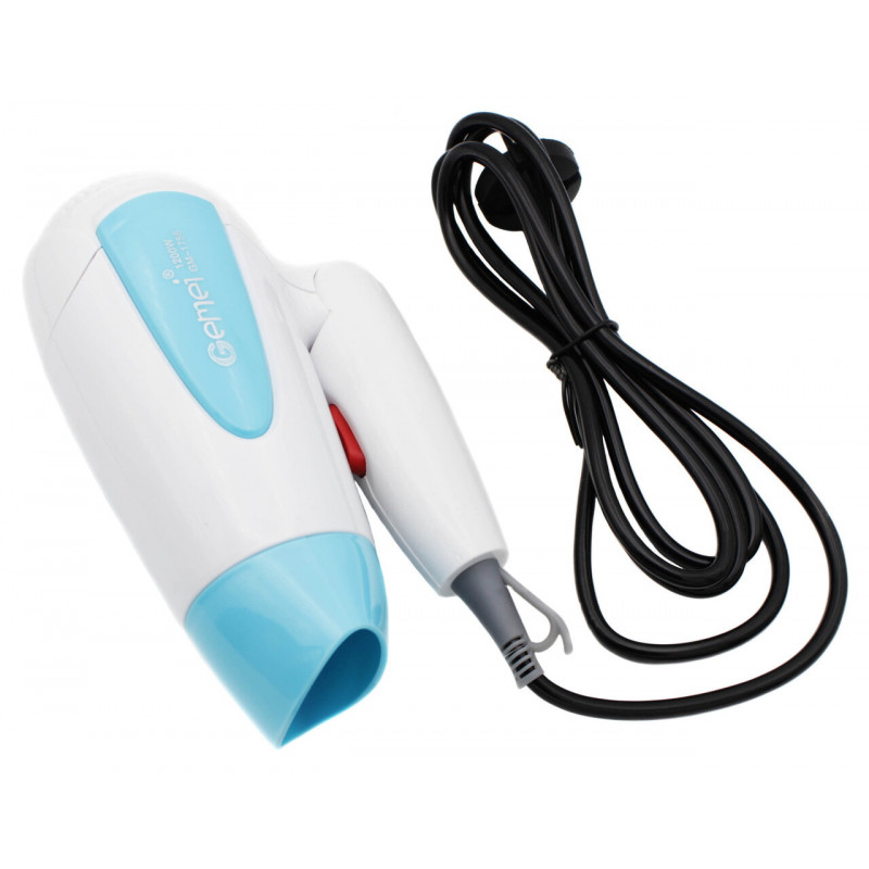 Фен для укладки волос Gemei GM-1756 потужністю 1200w