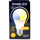 Світлодіодна LED лампочка Rablex RB506 з рег. кольору світіння/ E27 / 12Вт/ 3000K-6200K