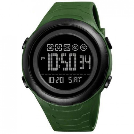 Годинники наручні SKMEI 1674AGBK, ARMY GREEN-BLACK, 10266