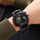 Часы наручные SKMEI 2202BK, PARACORD, BLACK, Compass, термометр, свисток, кресало, 10348