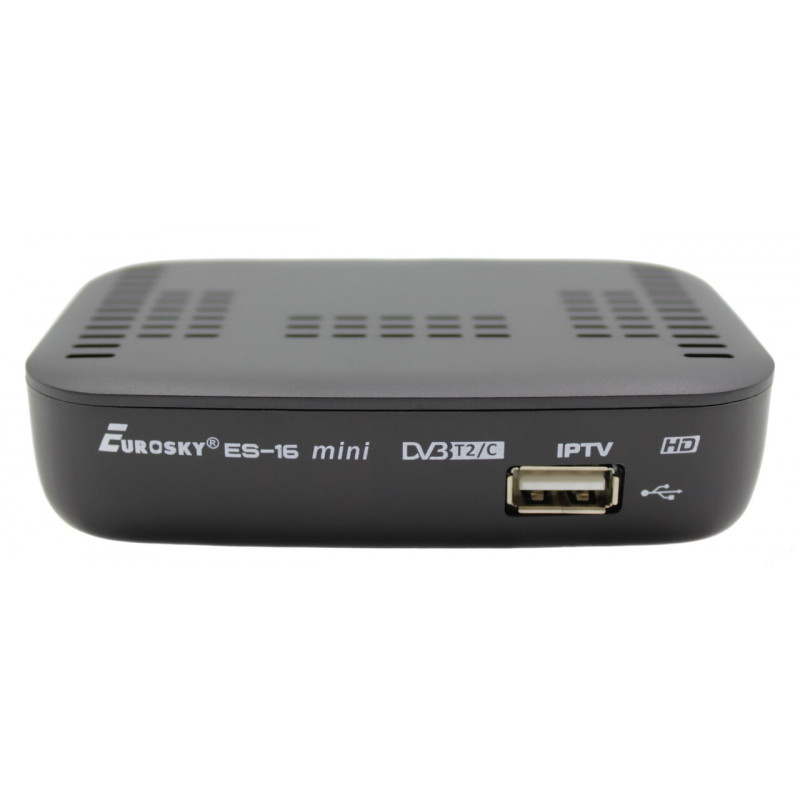 ТВ-приймач тюнер Eurosky ES-16 mini / DVB-T 2 (Гарантія 1 рік)