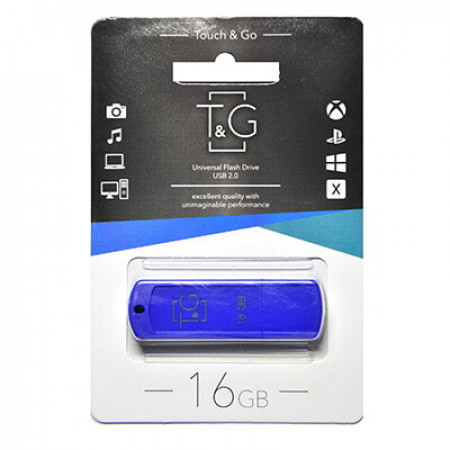 USB флеш накопичувач T&G 16GB/ TG011-16GBBL (Гарантія 3 роки)