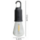 Ліхтар для кемпінгу LED-2 2W, акумулятор, ЗУ Type-C,