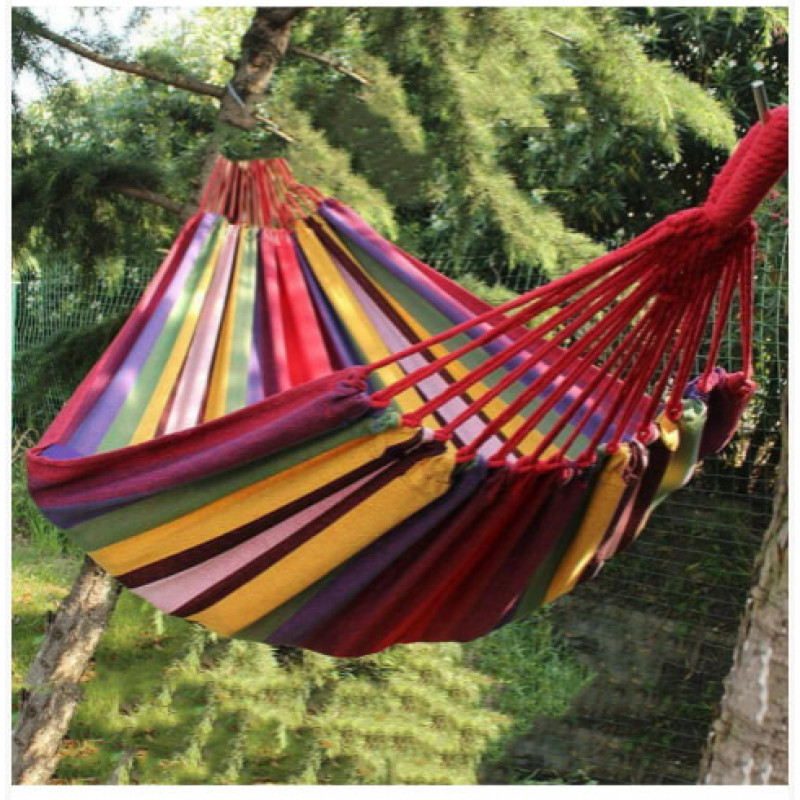 Гамак тканинний Мексиканський без перекладини, 200см*80см в чохлі, B-1, HAM-2
