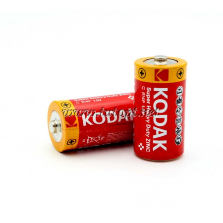 Батарейка KODAK R14P (C) / соляна