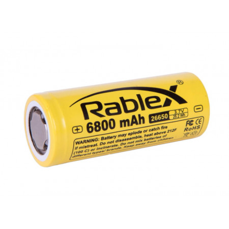 Акумулятор Rablex 26650 6800mAh Li-ION 3.7v