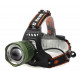 Налобний ліхтар Bailong BL-2189, PL102, ЗУ micro usb, T6, Zoom