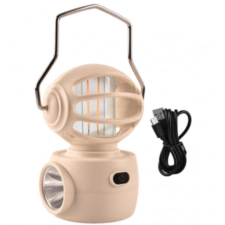 Ліхтар для кемпінгу LF-3328B, PL-367, LED+XPE, акумулятор, ЗУ Type-C