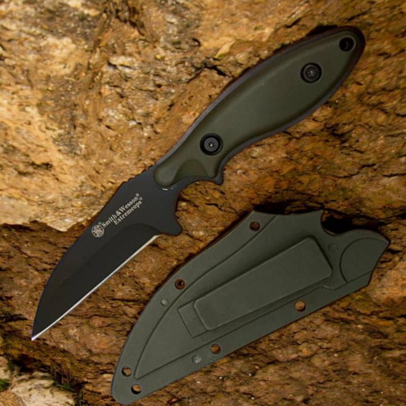 Ніж мисливський Smith&Wesson 497 Green