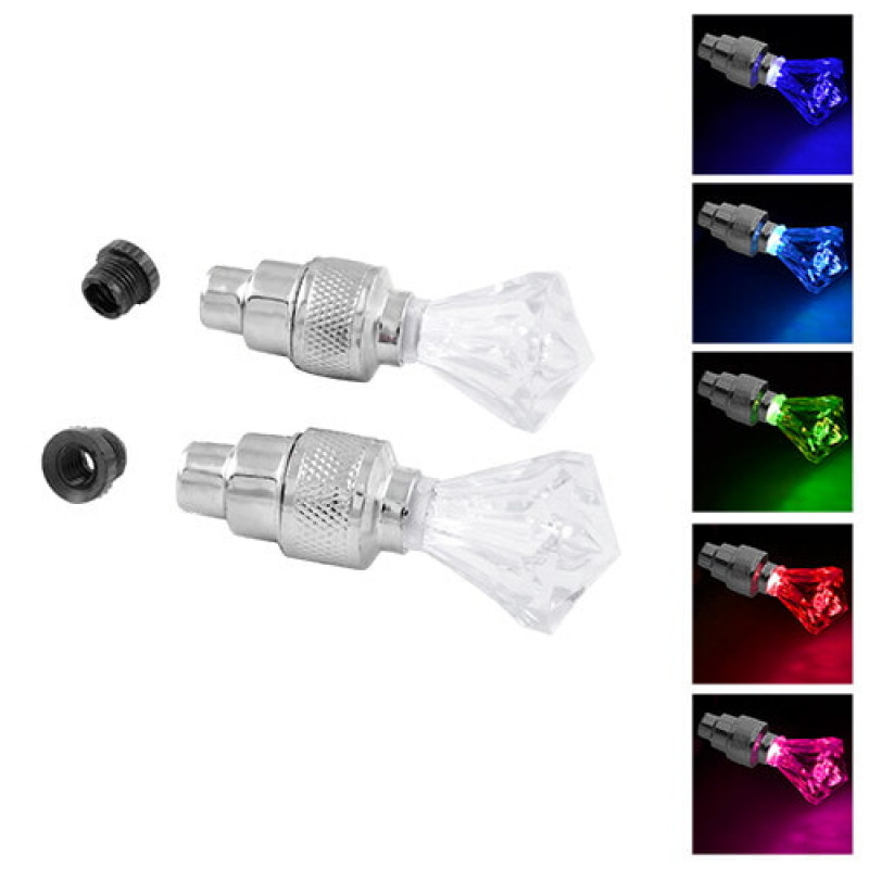 Велозолотник 821-1RGB, 5 кольорів, 3xAG10 / КРИСТАЛ