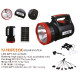 Ручний ліхтар Yajia YJ-1908, 20W+22SMD LED, Power Bank, Сонячна панель, Led лампочки, Радіо