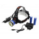 Налобний фонар PL127, Акк., T6 LED, Zoom, автомобільна зарядка