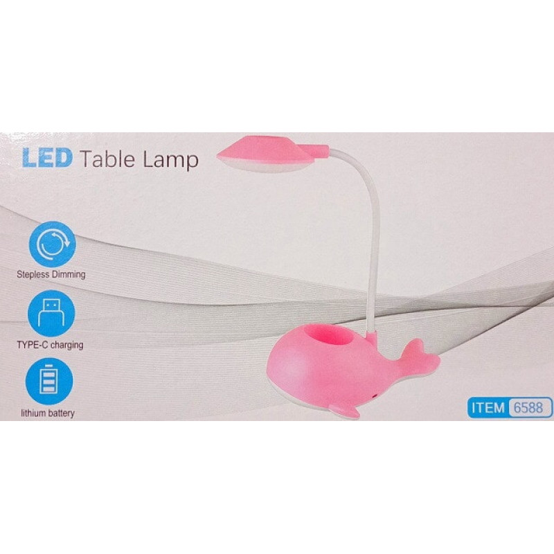 Настільна LED лампа акум. Кит XPC, BL 6588, різні кольори