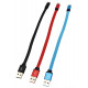 Кабель USB - Lightning iPhone короткий / Силіконовий / 30 см