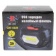 Налобний ліхтар Bailong BL-203, LED+COB, акумулятор, micro USB, 7568