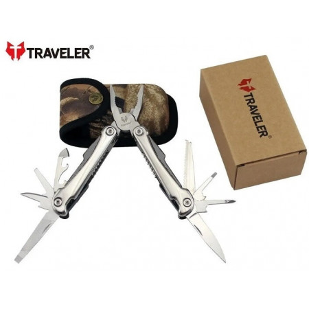 Мультитул Traveler A803-1 Сірий