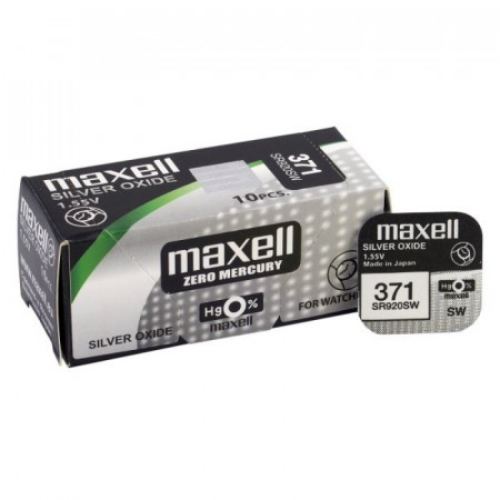 Батарейки-таблетки Maxell 371 / AG6 /