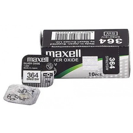 Батарейки-таблетки Maxell 364 / AG1 /