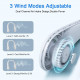 Вентилятор на шию Hands-free USB міні-вентилятор X9 з акумулятором (WX6504) різні кольори