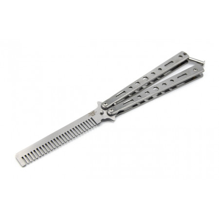 Ніж метелик Гребінець Benchmade A753 Срібло