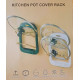Підставка під кришки каструль на стіну Kitchen pot cover rack 8649