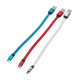 Кабель USB - MicroUSB короткий 20 см