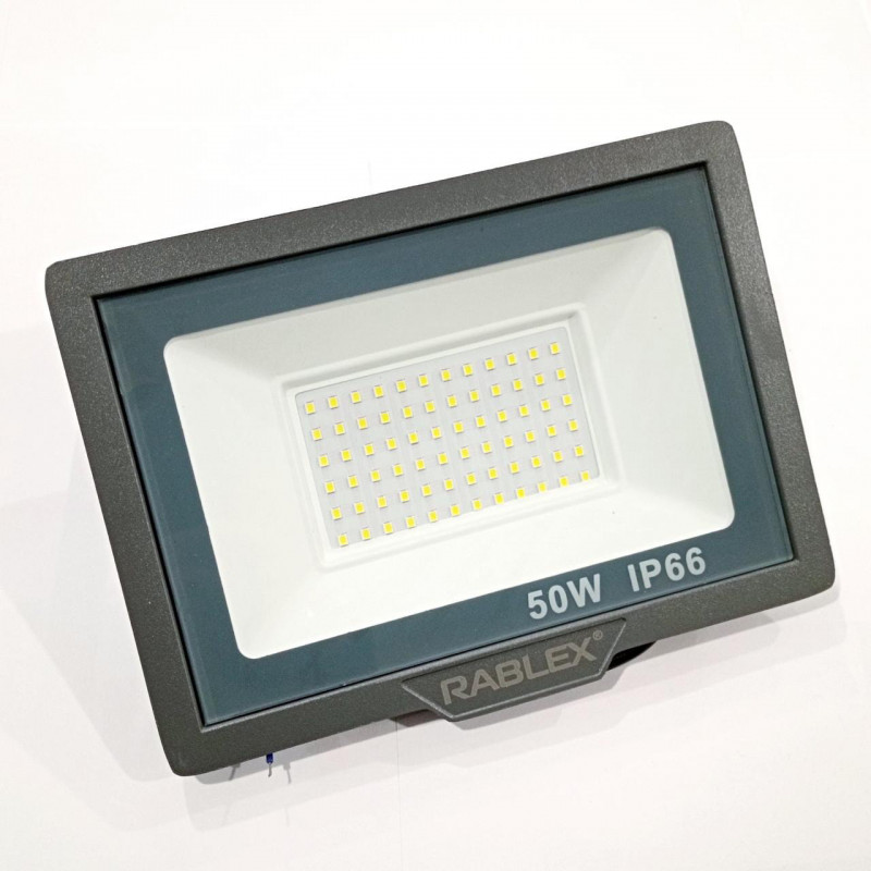 Прожектор Світлодіодний Rablex RB550 50W LED IP66 6000K (21см*15см)