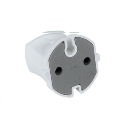 Електрична розетка DE-PA 10A (1105)