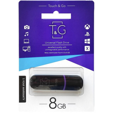 USB флеш накопичувач T&G серія 8GB/ TG012 (Гарантія 3 роки)