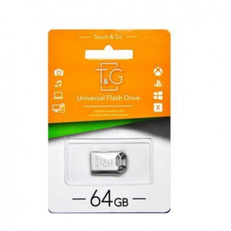 USB флеш накопичувач T&G метал серія 64GB/ TG110 (Гарантія 3 роки)