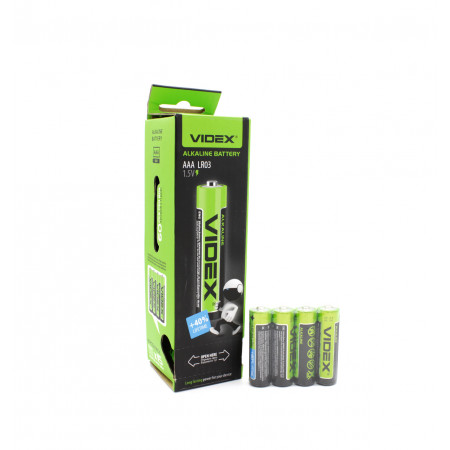Батарейка Videx LR6/AA / Лужна / 60шт. в пачці
