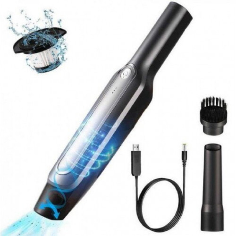 Пилосос для авто Car vacum cleaner JB-80 / акумуляторний / USB / 8032