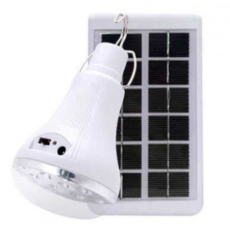 Ліхтар для кемпінгу Cclamp CL-509, 30W, акумулятор, сонячна панель